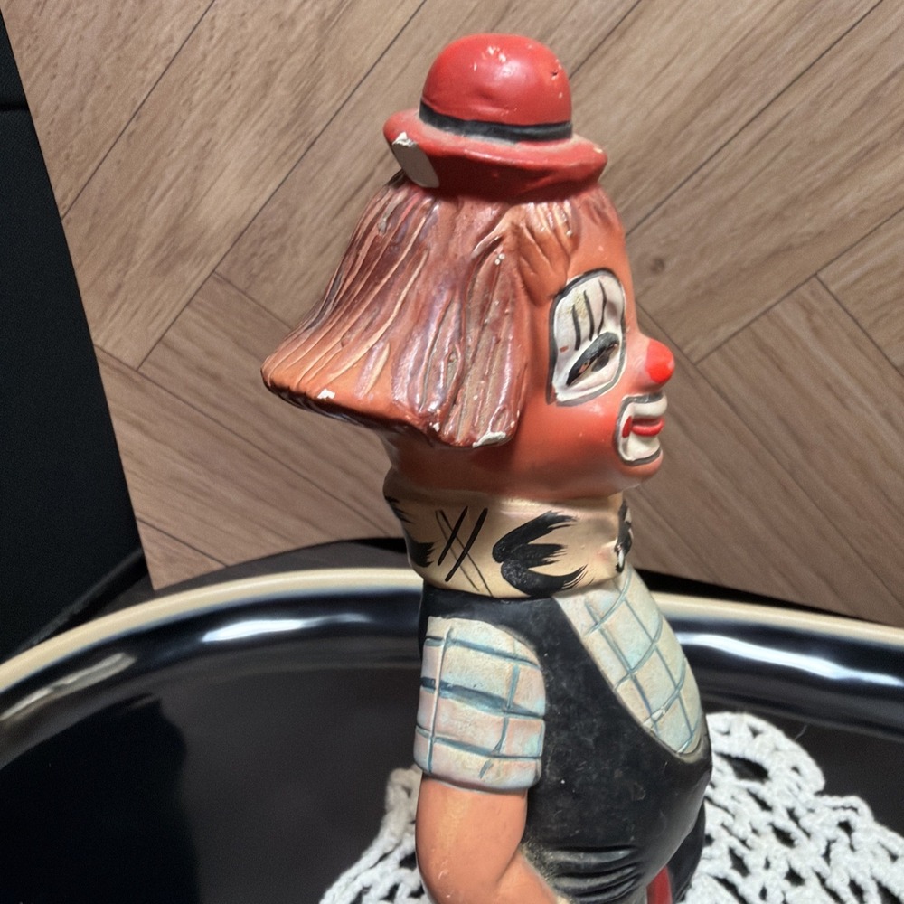 Norleans‎ Japanese Figurine - Clown -Handmade Portugal Chalk Style - Picture 13 of 16